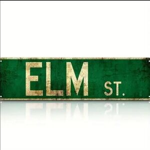 SALE 🔥 A Nightmare on Elm Street Metal Sign